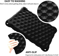 Étui universel en mousse EVA pour tablette pour Amazon Kindle Fire HD 7 2015 2017 2019 Couverture arrière robuste et antichoc pour enfants