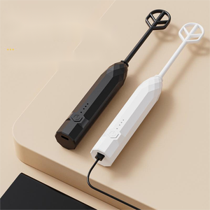 Batidor de Huevos Eléctrico Portátil Multifuncional Moderno HIXIN, Espumador de <span class=keywords><strong>Leche</strong></span> con <span class=keywords><strong>Varilla</strong></span> Mezcladora de Plástico, Batidor de Crema para Espumar Café - Product Image 4