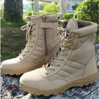 Bottes de travail pour hommes, chaussures de randonnée à tige haute avec doublure chaude et semelle antidérapante pour l'extérieur - Botas