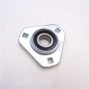 3-Loch-Dreieck-Flanschlagereinheiten aus gepresstem Stahl Steh lager Press lager gehäuses atz PFT205 1726204-2RS Kugellager - Product Image 4