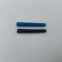 Boot Pelindung Tekanan Serat Optik LC yang Dapat Dibengkokkan, Panjang 39mm, Selubung Fleksibel 3.0mm untuk Konektor LC, Kabel Patch FTTH Pusat Data