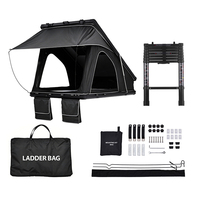Tente de toit rigide en aluminium imperméable pour toutes les saisons, robuste et conçue pour l'extérieur, vente en gros