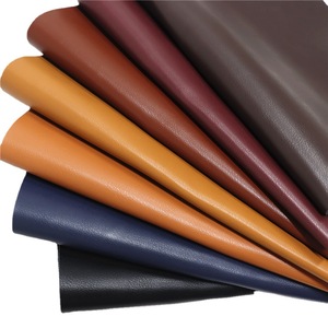 หนัง PU รีไซเคิล เป็นมิตรกับสิ่งแวดล้อม หนังสังเคราะห์เกรดเฟอร์นิเจอร์ขนาดเล็ก ลายนูน ได้รับการรับรองมาตรฐาน GRS - Product Image 4
