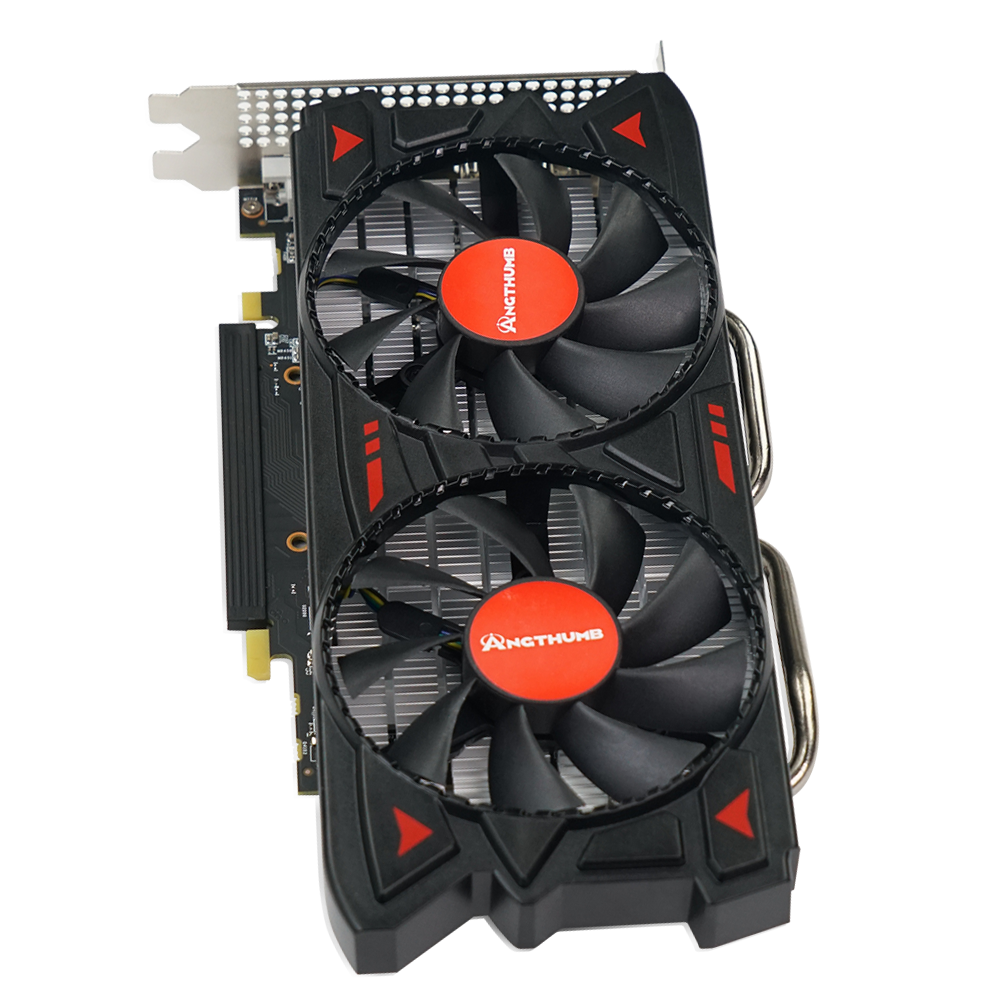 Custom New RX580 8G 2048SP GDDR5 GPU 8GB RX 580 Graphics Card PCI-Express 3.0 Interface for 2K Independent Screen