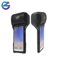 Terminal POS Portátil ZCS Z93 con Android 14.0, Octa Core 2.0GHz, Bluetooth 5.2, Pantalla Táctil de 80mm, Lector de Huellas Dactilares, Impresora de 80mm