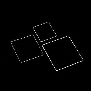 Plaque de verre optique carrée haute pureté, transmission lumineuse de 95 %, résistance à la chaleur, revêtement antireflet, traitement personnalisé, OEM/ODM, soudage - Product Image 2