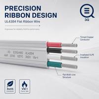 Cable de Cobre Plano UL4384 Personalizado OEM, Fabricante de Cables de Cobre Multifilar, Directo de Fábrica para Arnés Eléctrico