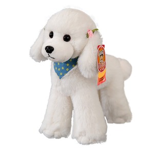 Barboncino lungo per cani peluche Bichon Frise Pug Husky <span class=keywords><strong>Chihuahua</strong></span> Shiba Inu Bull Terrier peluche per bambini - Product Image 4