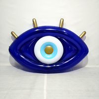 Flotteur gonflable de luxe à poser sur le dos |   Bouée flottante transparente bleue pour adultes, idéale pour les fêtes à la piscine et la plage, en PVC, capacité inférieure à 100 kg