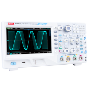 MSO2204-S ออสซิลโลสโคปแบบดิจิตอลฟลูออเรสเซนซ์สองช่องสัญญาณ แบนด์วิดท์ 100M หน้าจอสัมผัส อัตราการสุ่มตัวอย่าง 2GSa/s อุปกรณ์ทดสอบ 56Mpts - Product Image 2