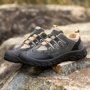 Zapatos deportivos de moda para hombre, zapatos deportivos para senderismo, zapatos informales para exteriores, antideslizantes, resistentes al desgaste, zapatos para correr de tela para todas las estaciones - Product Image 1