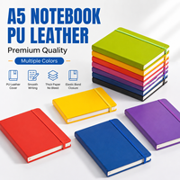 Carnet scolaire en stock avec couverture colorée, pages intérieures lignées personnalisées, vente chaude 2026, papeterie d'usine
