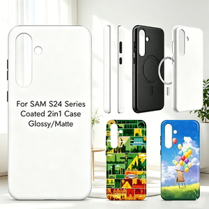 FONLYU Funda Magnética 2 en 1 con Carga Inalámbrica para Sublimación, Compatible con <span class=keywords><strong>iPhone</strong></span> 17 y Samsung S26, Duradera, Protectora y Personalizable - Product Image 1