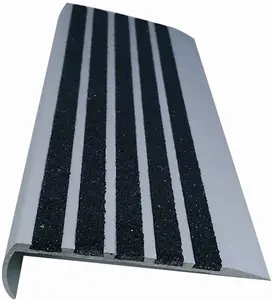 Concrete Slip Resistance Metal Stair Tread Nosing Nonslip Stair Nosing For Stair Edges