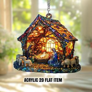 Hecho a mano Esty Artist's Best-Loved Acrylic Suncatcher Prism Vidriera colgante para habitación - Product Image 5