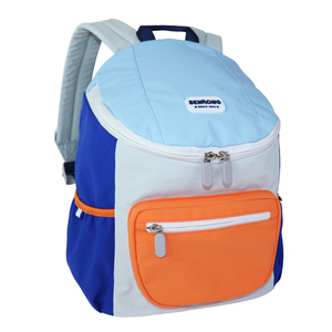 Custom Color Block <b>Backpack</b> Factory – High Quality Contrast Color Unisex Schoolbag for Teenage Students, Wholesale Trendy Daypac - Product Image 2