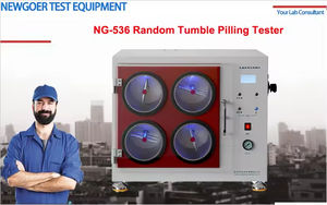 Zufälliger Pilling-<span class=keywords><strong>Tester</strong></span> für Stoffe und Textilien, Zufällige Pilling-Widerstandsprüfmaschine für Fabriken - Product Image 6