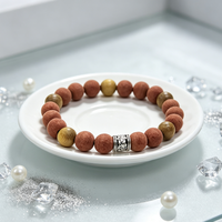 Bracelet et Jonc de Luxe Faits Main DIY, 16 cm, Bracelet Perlé Traditionnel Chinois aux Herbes, Unisexe, Tendance, Idéal pour un Cadeau