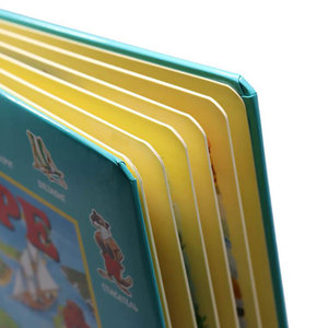 Impression de livres cartonnés épais personnalisés, impression couleur intégrale, service d'impression de livres pour enfants, usine OEM - Product Image 3