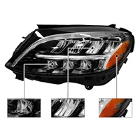 Pour Mercedes Benz W 205 Ensemble de phares US Vision Feux de voiture C180 C200 C300 C63 AMG OEM A2059065504 A2059063406