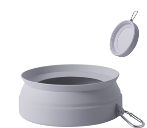 Personalizável LOGOTIPO <span class=keywords><strong>Silicone</strong></span> Viagem <span class=keywords><strong>Pet</strong></span> <span class=keywords><strong>Bowl</strong></span> Atacado Dobrável Cão Gato Água <span class=keywords><strong>Bowl</strong></span> Eco-Friendly Spill Proof Design com Amor - Product Image 1