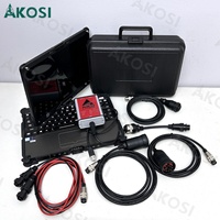 Ordinateur portable Getac V110 prêt à l'emploi pour l'interface AGCO CANUSB, outil de diagnostic électronique pour les machines agricoles AGCO EDT, tracteurs FENDT