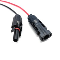 Câble d'extension solaire IP68 étanche pour panneau solaire connecteur solaire à câble adaptateur 4mm 6mm pour panneaux solaires