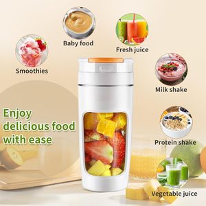 Portable Blender Mixer Usb Juicer Bottle Professional Rechargeable Electric Mini Fruit Cup Ginger Juicer Extractor Blender - Product Image 2