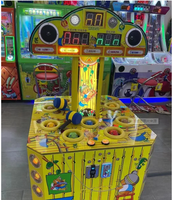 Jeu d'arcade à monnayeur pour enfants, jeu de frappe au marteau en éponge, jouet en plastique, marque JSJM