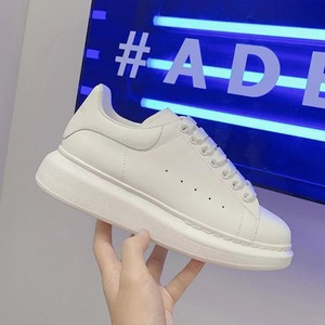 Nouvelles chaussures décontractées Alexandr High Platform Fashion en cuir véritable pour femmes - Product Image 3