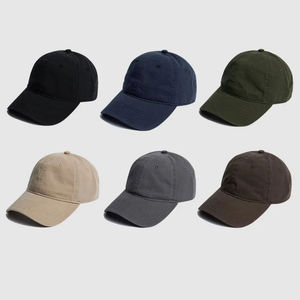 Venta al por mayor de gorras de béisbol en blanco personalizadas 6 paneles de algodón liso Casual sombrero de sol gorra de béisbol para hombres y mujeres - Product Image 3