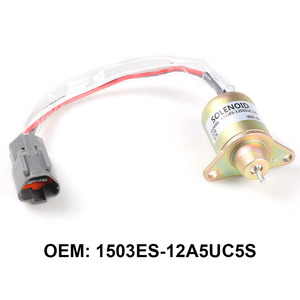 Válvula Solenoide de Parada Yanmar 1503ES-12S5SUC12S, Válvula de Corte de Energía 119233-77932 SA-4920-12 - Product Image 5