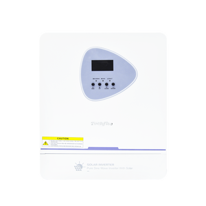 Convertisseur solaire hybride 6200W pour système de batterie solaire 48V avec application WIFI, haute fréquence, onde sinusoïdale pure, sortie simple - Product Image 2