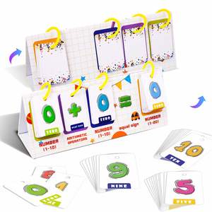 Suministros para Educación en Casa, Desarrolla Habilidades Tempranas, Tabla de Números, Contadores Matemáticos, Juego, Kit de Manipulación Versátil - Product Image 4