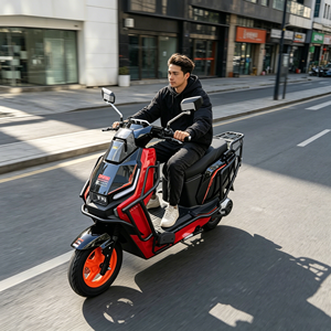 Vente en gros usine EEC CE Moto 2000W 80 km/h Scooter à 2 roues Moto pour adulte Moto électrique 1500W 72V 32Ah - Product Image 5