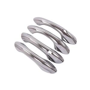 WZXD NUEVA Cubierta de Manija de Puerta Cromada ABS para SANTA FE 2019, Accesorios Exteriores SANTAFE - Product Image 1