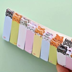 กระดาษโน้ตสีสันสดใสน่ารักลายสัตว์ ปรับแต่งได้ทันสมัยอเนกประสงค์  กระดาษโน้ตแบบมีกาวในตัว  ดีไซน์เฉพาะตัว  สำหรับสำนักงาน โรงเรียน บันทึกประจำวัน - Product Image 3