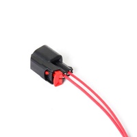 34062-0028 MX150 Konektor Sensor Mobil 2 Pin Betina Hitam Tertutup untuk Kabel Harness