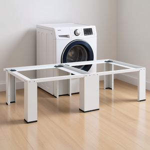 Étagère coulissante blanche pour machine à laver, accessoire de buanderie D0100HXG0HX - Product Image 2