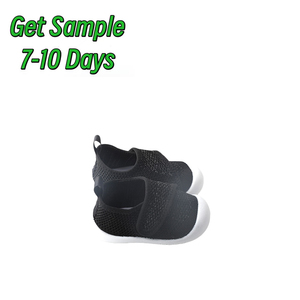 Chaussures d'intérieur antidérapantes à semelle souple en maille tricotée pour bébés et tout-petits, personnalisables en gros, pour nouveau-nés garçons et filles - Product Image 4