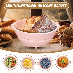 Starter Kit di pasta madre 9 "cesto di prova del pane Set forniture per la cottura del pane a lievitazione naturale con strumenti per la preparazione del pane - Product Image 4