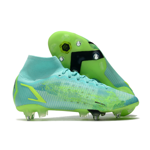 Miglior nuova scarpa da calcio uomo scarpe da calcio originale Superfly alta caviglia SG ramponi all'aperto calzini tacchetti Sneakers Chuteira Campo - Product Image 6