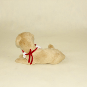 Nuove decorazioni di artigianato di natale Enfeites De Natal Navidad Productos Novedosos 2023 peluche cane Golden Retriever - Product Image 6