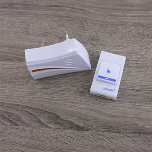 Bonne vente 32 Melody Wireless US EU UK Plug Sonnette de porte Installation facile Design moderne pour <span class=keywords><strong>maison</strong></span> ou appartement hôtel Gamme de 100M - Product Image 6