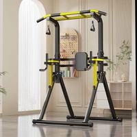 Barre de traction et barres parallèles pliables sur pied, équipement de fitness multifonctionnel pour la maison, support de traction intérieur