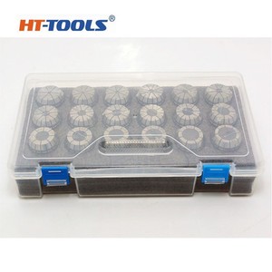 Juego de Pinzas <span class=keywords><strong>ER</strong></span>, Empaquetado en Caja de Aluminio, Alta Precisión, Amplio Rango, Universal para Mecanizado CNC y Trabajos de Torno - Product Image 5