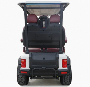Carrito de Golf de Aluminio de Lujo para 4 Personas con Motor de CA de 5KW, Batería de Litio Recargable, Capacidad de Carga de 300 kg para Clubes de Golf y Resorts - Product Image 5