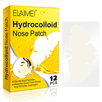 Patchs nasaux en hydrogel, étiquette privée OEM, pour nettoyer en profondeur les Pores du nez, élimine l'acné et les points noirs, pièces