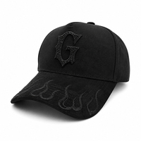 Casquettes de baseball structurées de haute qualité à faible MOQ, 5 panneaux, broderie 3D personnalisée, visière incurvée en daim, casquette streetwear originale
