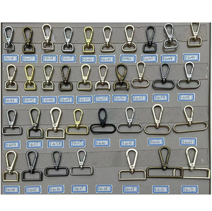 तेजी से बिकने वाले रंग दिल का आकार स्नैप हुक सामग्री का आकार काले रोटेटेटेटेबल स्विस हुक 5/8 - Product Image 4